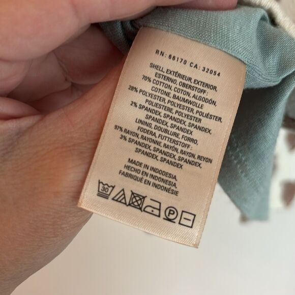 Anthropologie Maeve Women's Size 6 Faux Wrap Pencil Skirt Side Tie Textured EUC! - Picture 12 of 12